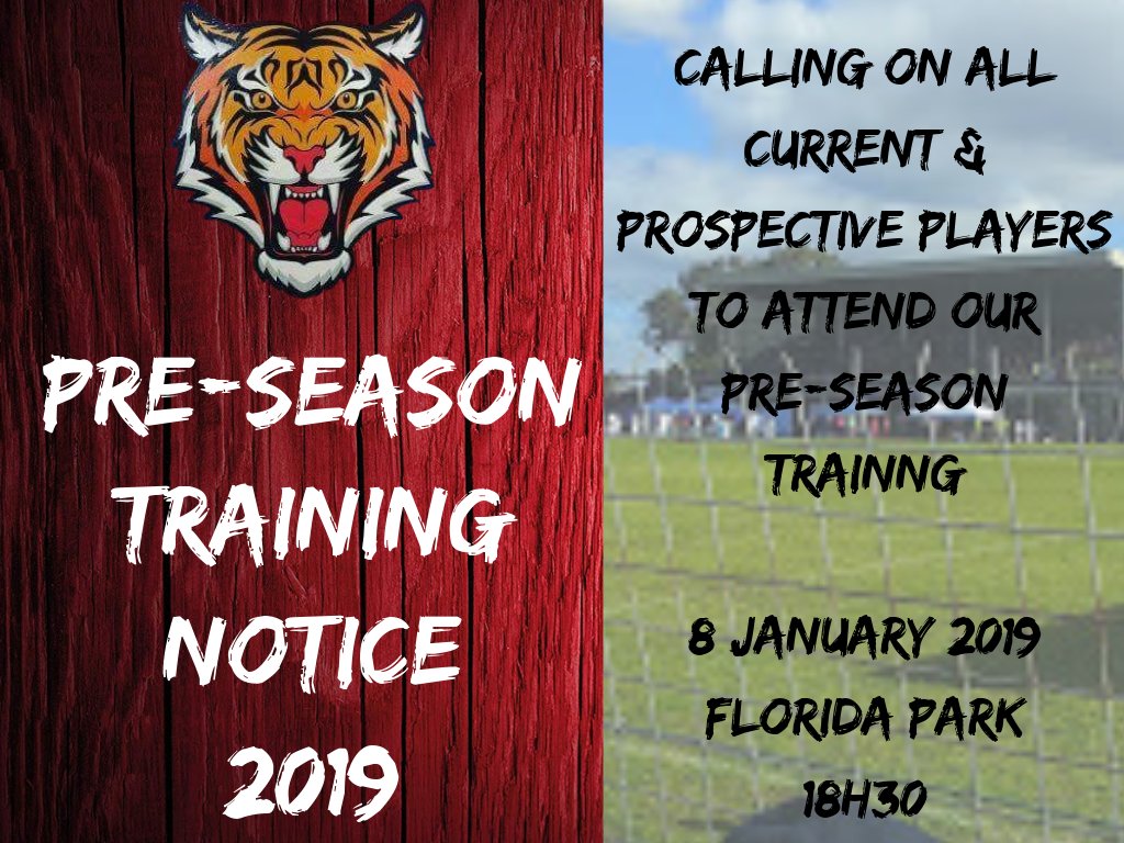 Newsflash - Pre-Season Training - 08 Jaunary 2019 <a href="/wpclubrugby/">WP Club Rugby</a> #WeGoAgain #PreSeason2019 #WeAreTiere #TiereYes