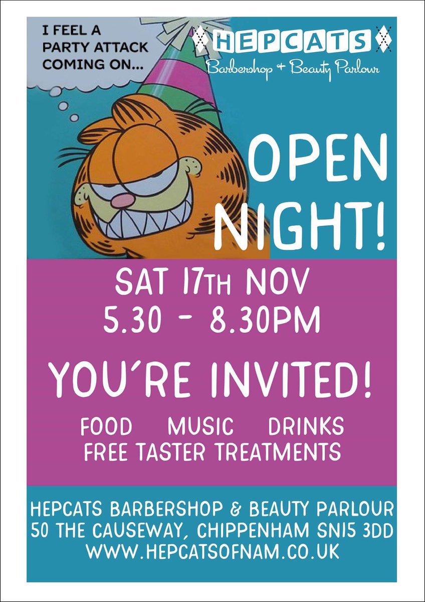 hepcatsofnam's tweet photo. Join us tonight 5.30 - 8.30pm for our open night - there'll be nibbles, music (BYOVinyl) &amp; we'll be doing some demos of products &amp; services. ALSO we've got some ace gift ideas inc our new vintage clothing rail https://t.co/3UnL6ZfBGx https://t.co/14kGTJJcLu