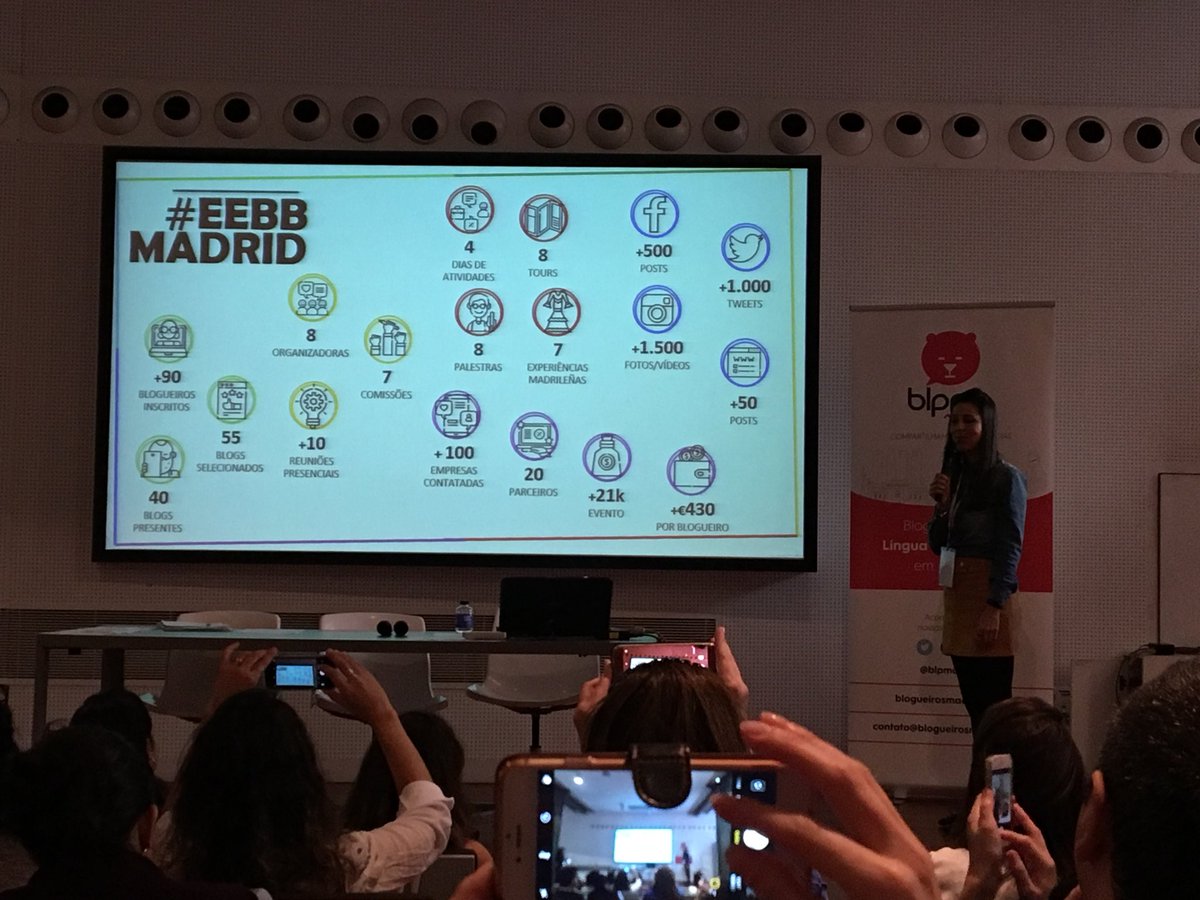 Estrangeirablog's tweet photo. Começando o dia no #VEEBB  😉
#EEBB #EEBBMadrid #blpm https://t.co/srbUS4QNl9