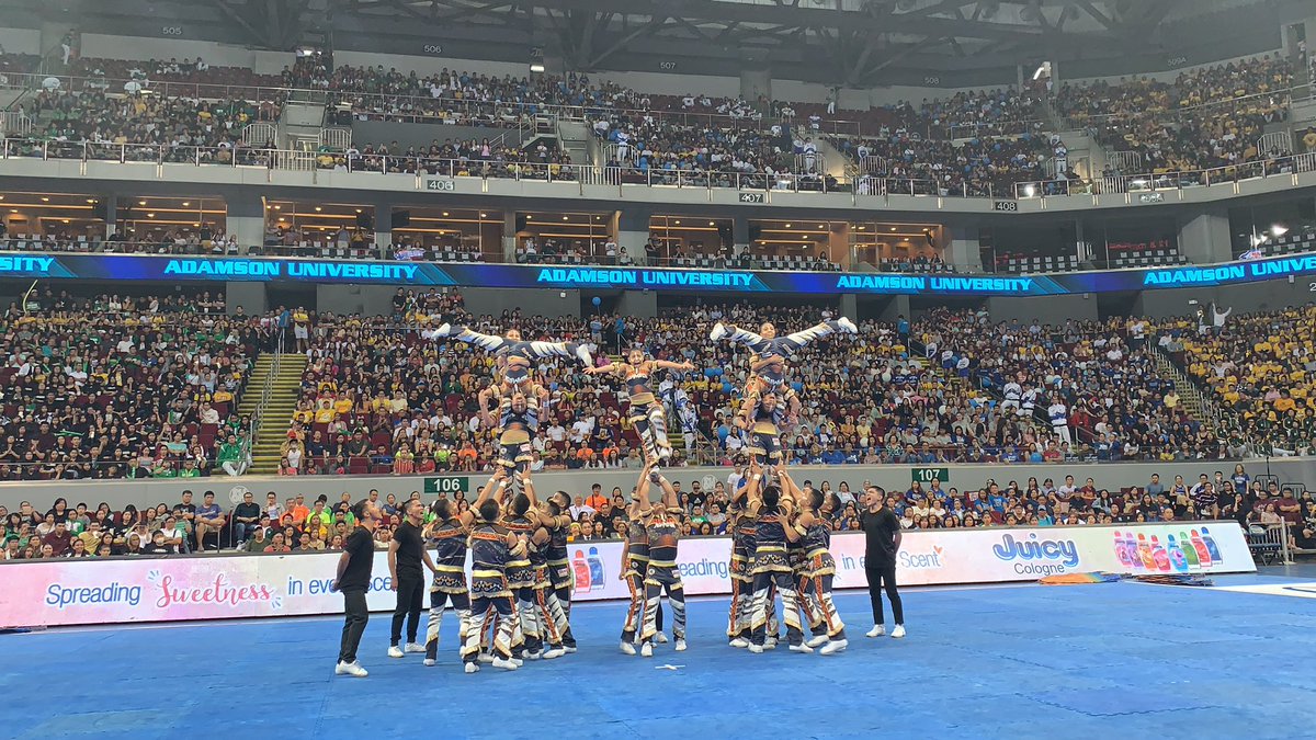 AkariSports's tweet photo. WHAT A PERFORMANCE!

Awesome job, Falcons! Retweet if you are proud of the Adamson Pep Squad. 

#OrangeIsTheNewBlue #UAAPSeason81MoreTime https://t.co/NiFEZuhMHf