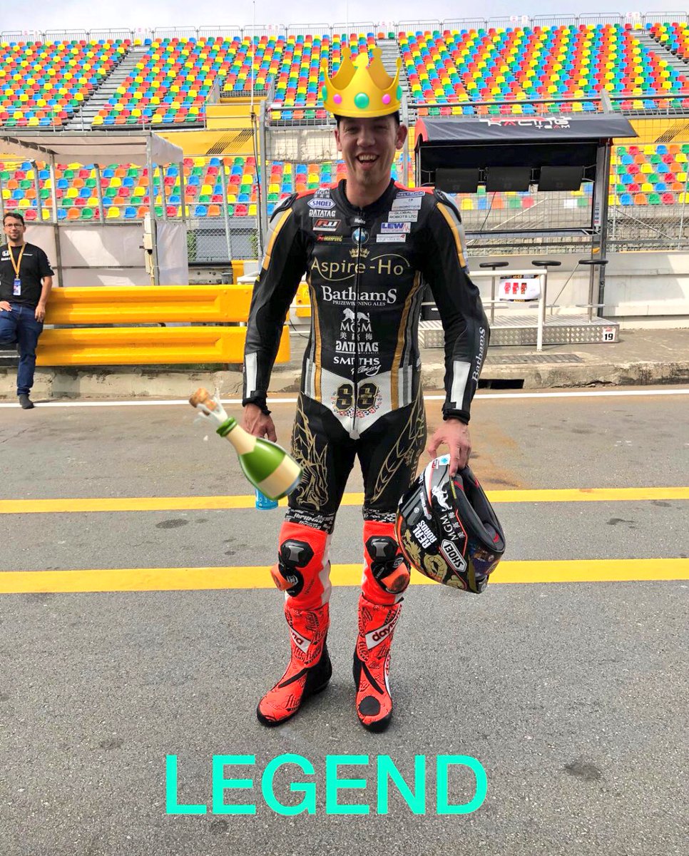 peterhickman60's tweet photo. Been saving this #HickyPRFact for the whole year.
So here it is.
#Hicky60 is a legend
Thank you to all the fans who support him every single race. You’re all amazing. https://t.co/xMxzY87jdP
