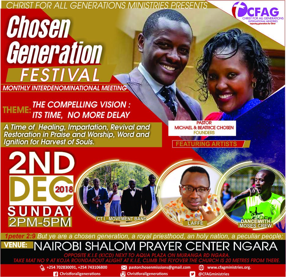 MichaelChosen's tweet photo. When people define you they refer to your past when God defines you He refers to the finished work of Calvary.
#Chosengenerationfestival2ndDecember.
#@Shalomprayercenter2-5pmoppositeKIE.
#www.cfagministries.org.
#ItstimeforRestoration.
#Partnerno0743106800. https://t.co/dFuyAOuHES