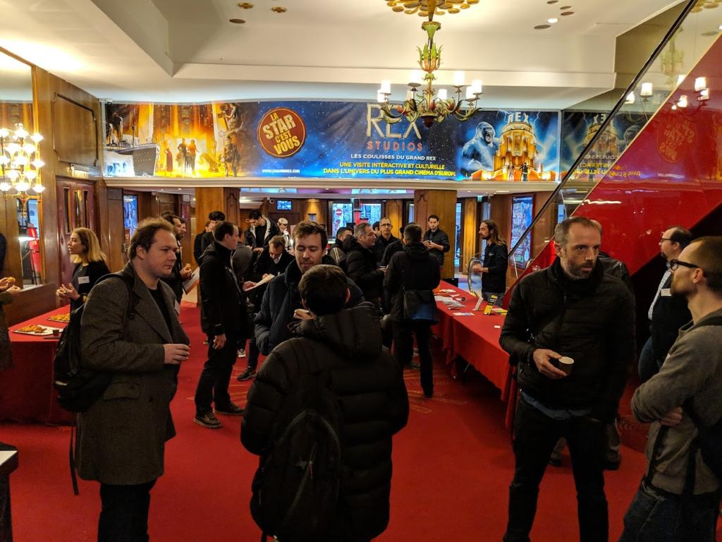 GoogleCloud_FR's tweet image. Avec notre partenaire @ImageInNetwork, matinée de discussions et présentations au @LeGrandRex sur l&apos;avenir de la postproduction ainsi que les activités du rendering avec les solutions #GoogleCloud.