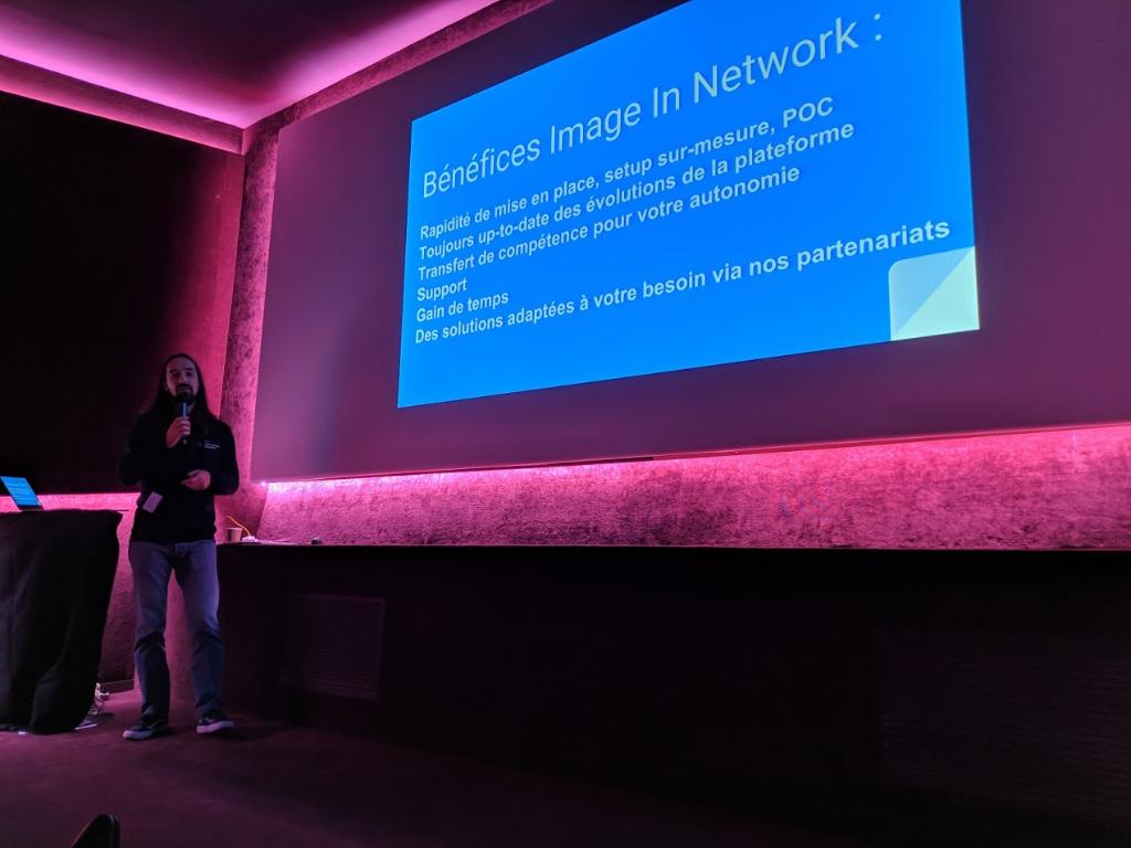 GoogleCloud_FR's tweet image. Avec notre partenaire @ImageInNetwork, matinée de discussions et présentations au @LeGrandRex sur l&apos;avenir de la postproduction ainsi que les activités du rendering avec les solutions #GoogleCloud.