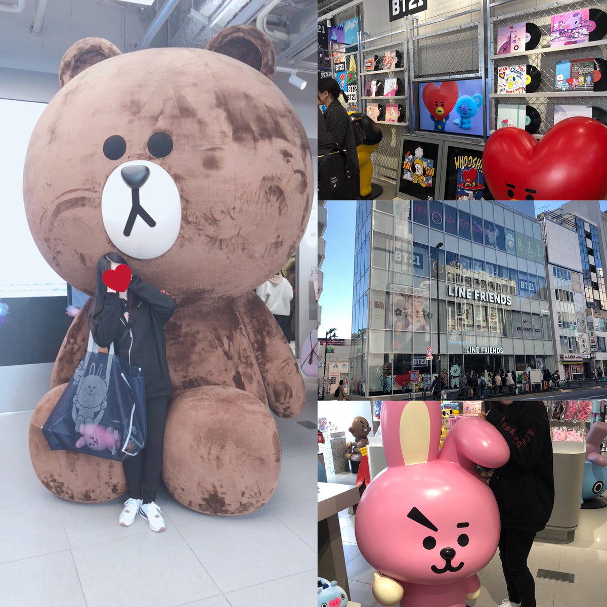 BTSxARMY1214's tweet image. LIVE行って[13days] 》LINE FRIEND行って 》POP UP STORE行って 》BT21カフェ行って 》VT新大久保店行って…ってばんたんずくしやないかい！！！
最高な東京旅でした💜💜

#bt21カフェ  #BTS_TokyoDay1 
#LINEFRIEND  #VT