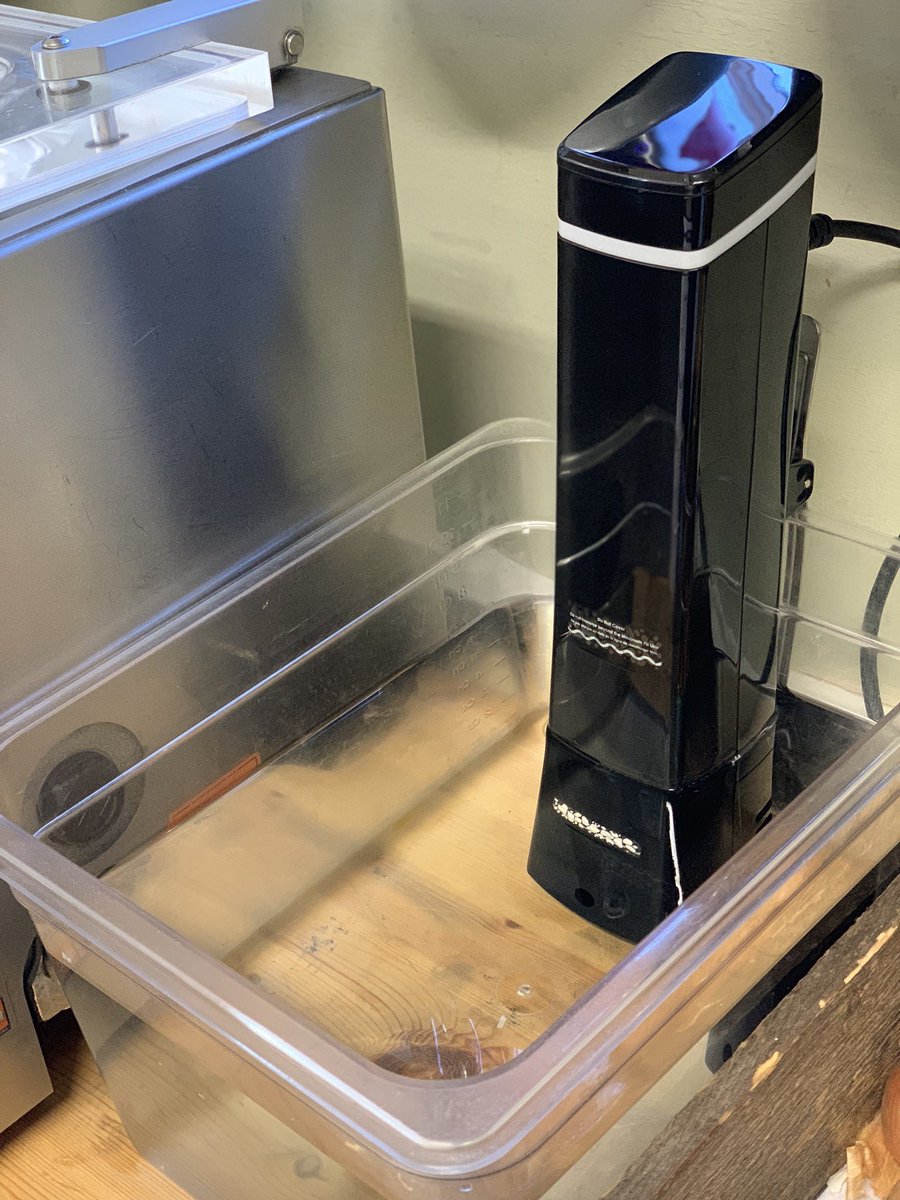 KentCookery's tweet photo. One very happy chef! So excited to use our new toys on our Chefs Tables! Thank you @HenkelmanUK look forward to working with you! #vacpac #localbusiness #chef #cookery https://t.co/5CnW2bwels