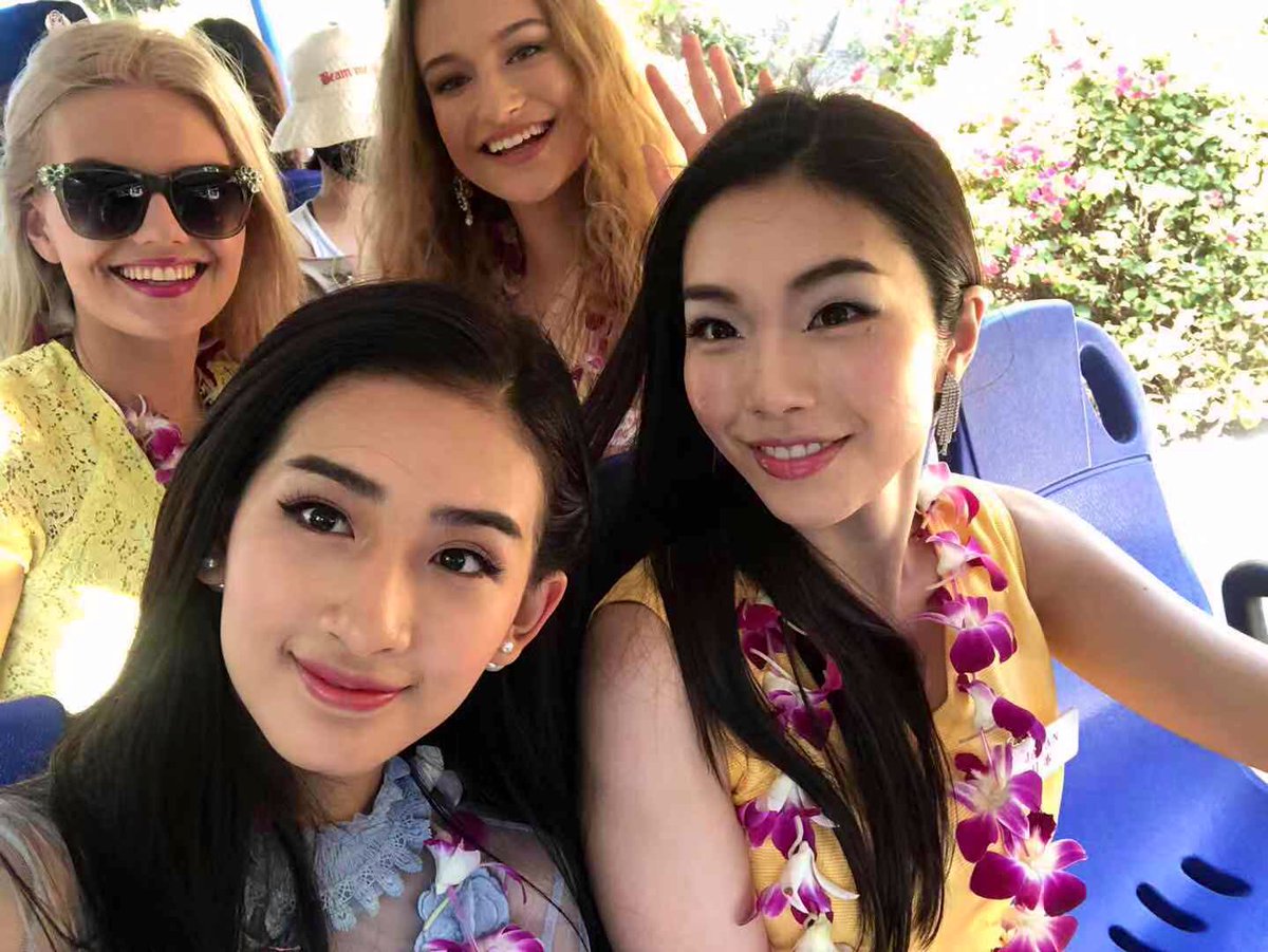 MWMyanmar's tweet photo. Such a beautiful day with these lovely ladies #SaturdayMorning #mw2018 #MissWorldMyanmar2018 #missworld https://t.co/a4espPNYu9