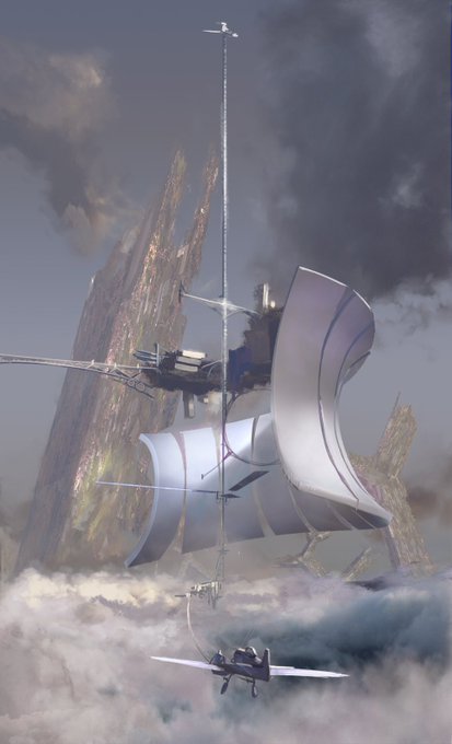 「飛空船」のTwitter画像/イラスト(古い順｜RT&Fav:50)