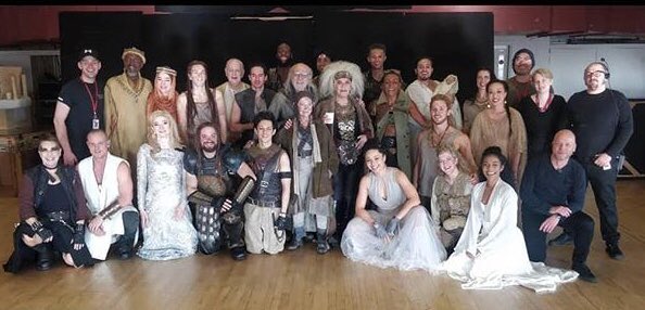 CompanyDragon's tweet photo. Last day of #RSCTroilus @TheRSC. A landscape travelled. A rejuvenating production. A redeeming experience. A language discovered. A nation unto itself. “And these sharp wars are ended”. @CompanyDragon https://t.co/ZigRg7GhkK
