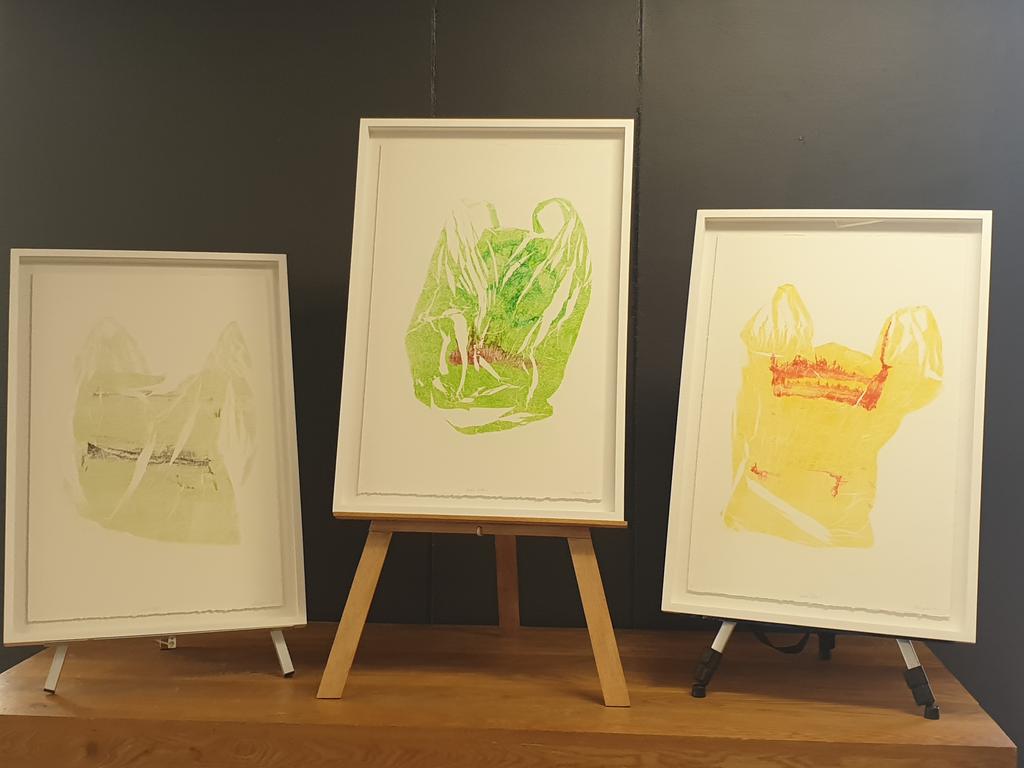 SarkaSvoboda's tweet photo. Went to check out the art  that @DevConcar mentioned. (I bet they're #conversationstarters too, aren't they, @sirfruit_?) #TEDxCT #PauseXEffect #IdeasWorthSpreading https://t.co/v3W0jXeawQ
