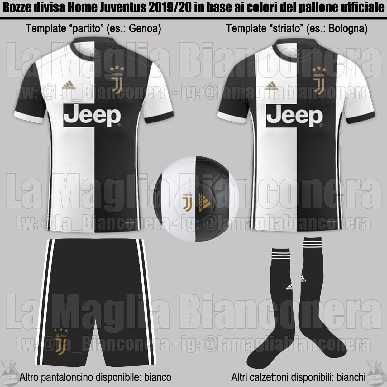 Around Turin en Twitter: "Colors are official, the design not yet but very  probable. Enjoy the Juventus kits 2019/20 by @La_Bianconera  https://t.co/yOJ0ANmrFG" / Twitter