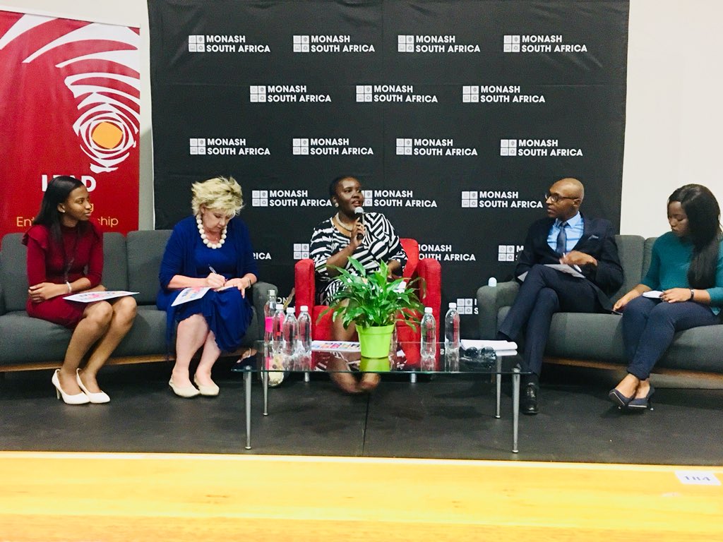 SarahMadingwana's tweet photo. Looking forward to the Panel Discussion! @msalead_ @Monash_SA
Leading Entrepreneurship for African Development #MSALead https://t.co/PgUjB7cadV