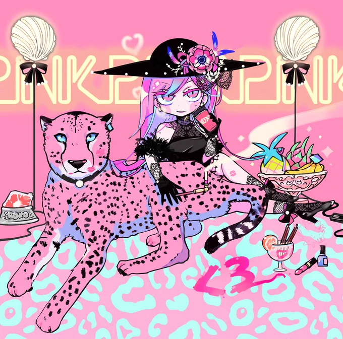 pink<3 