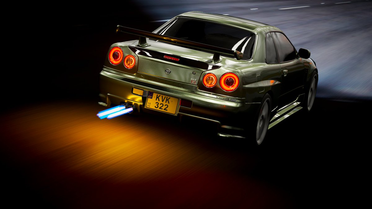 PrimeWilson's tweet photo. Best one yet I think! @forzamotorspots ππΎπ #forzaphotography #photocomp6 #MilleniumJade #R34 #Skyline #GTR #NΓΌr #omgtr #ForzaHorizon4 #XboxShare #FH4 https://t.co/BvBMcF6985