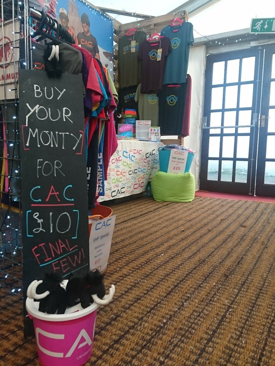 climbersagainst's tweet photo. We are at @kendalmountain all weekend, with a bunch of fantastic stock and even the last ever set of @mammut Montys for sale! Stop by and help give the finger to cancer!
#fcancer #climbersagainst #climbersagainstcancer #CAC #KMF18 #Kendal18 #Mammut https://t.co/0XBtXoIH07
