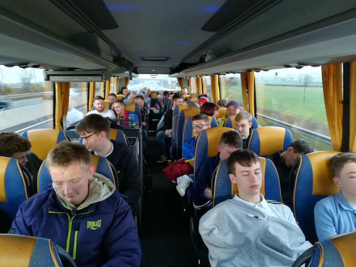 <a href="/MoorsFans/">SOLIHULL MOORS FANS</a> on coach 2 on our way to <a href="/braintreetownfc/">Braintree Town FC</a> today 👍