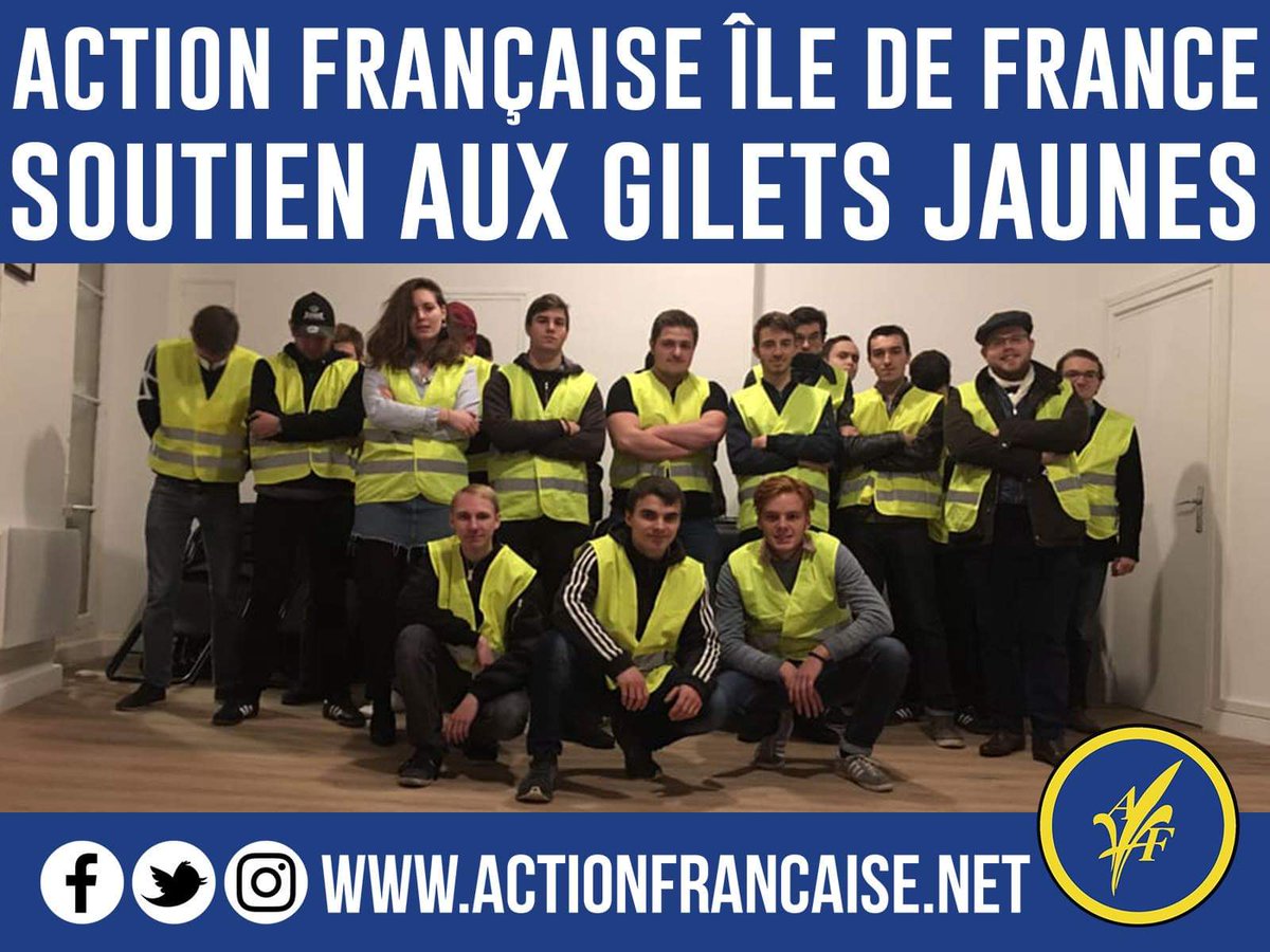 Af île De France On Twitter Soutien Aux Gilets Jaunes
