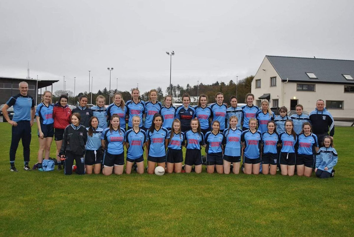 Our Senior ladies are back in action tomorrow as they get set to take on Swinford in their league semi final tomorrow in Swinford at 11am. All support welcome so get your club colours and come out and cheer on our girls in blue 💙💙💙