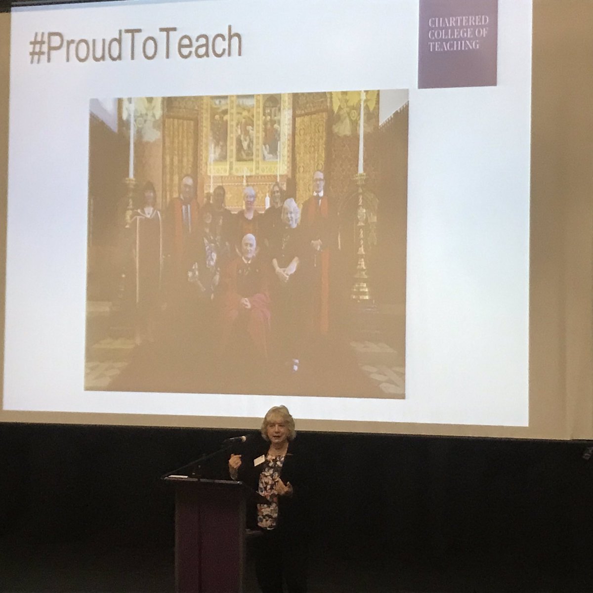 BrilliantClub's tweet photo. A thought provoking start to a Saturday: Participants on the charity’s @RISchools programme are listening to @AlisonMPeacock from the @CharteredColl talking about her career in education and research; making the case for teaching as an intellectual profession. https://t.co/H3lb5hBujM