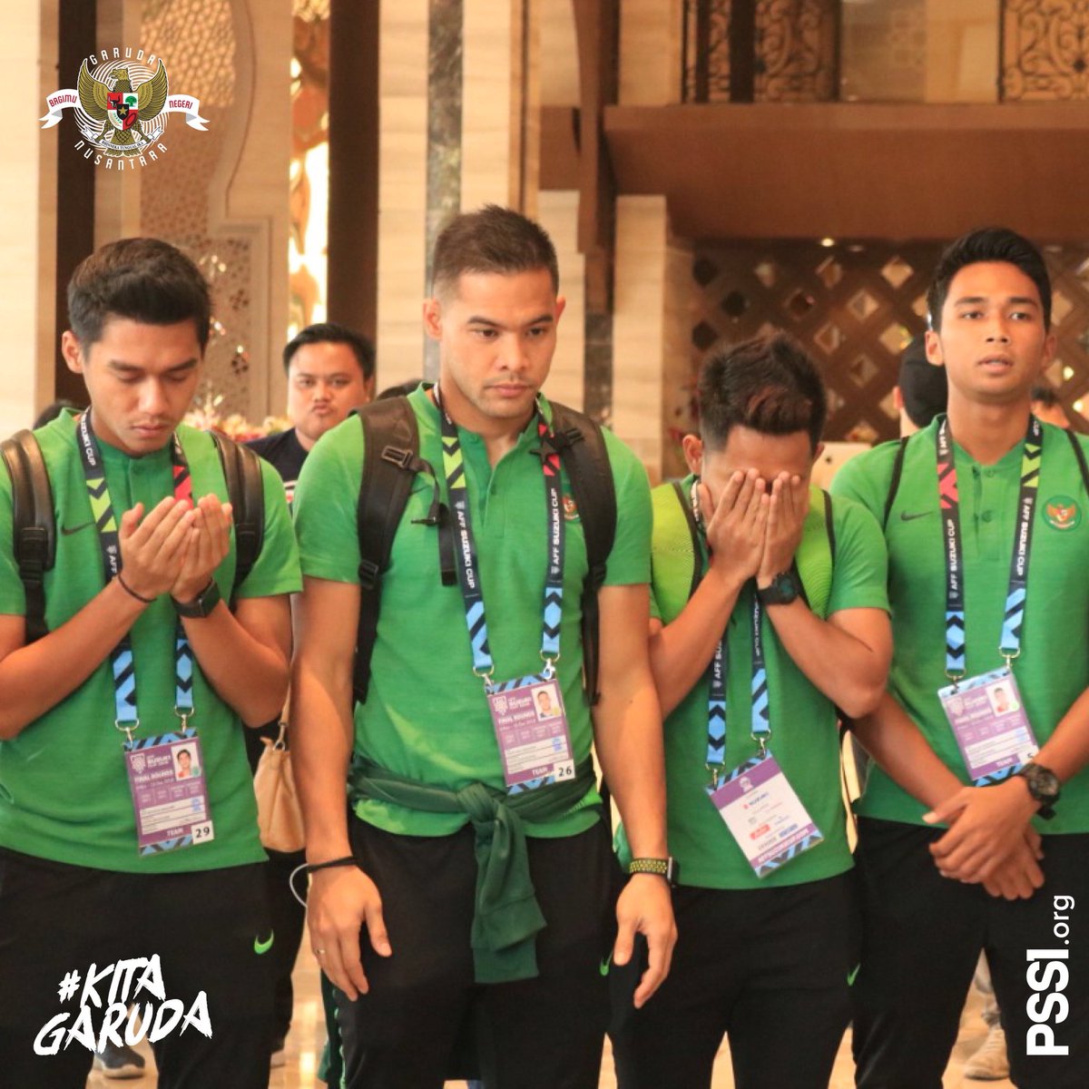 PSSI's tweet photo. Semoga diberikan yang terbaik hari ini, Amin! 🙏❤️🇮🇩
#PSSINow #KitaGaruda https://t.co/hk8xYMFpvh