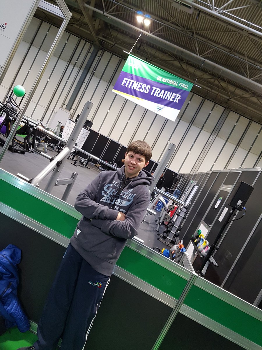 ILSBridgendColl's tweet photo. Shane's all ready to go for gold at the Worldskills event in the NEC @ILSBridgendColl @BridgendCollege https://t.co/LCJK59pHP4