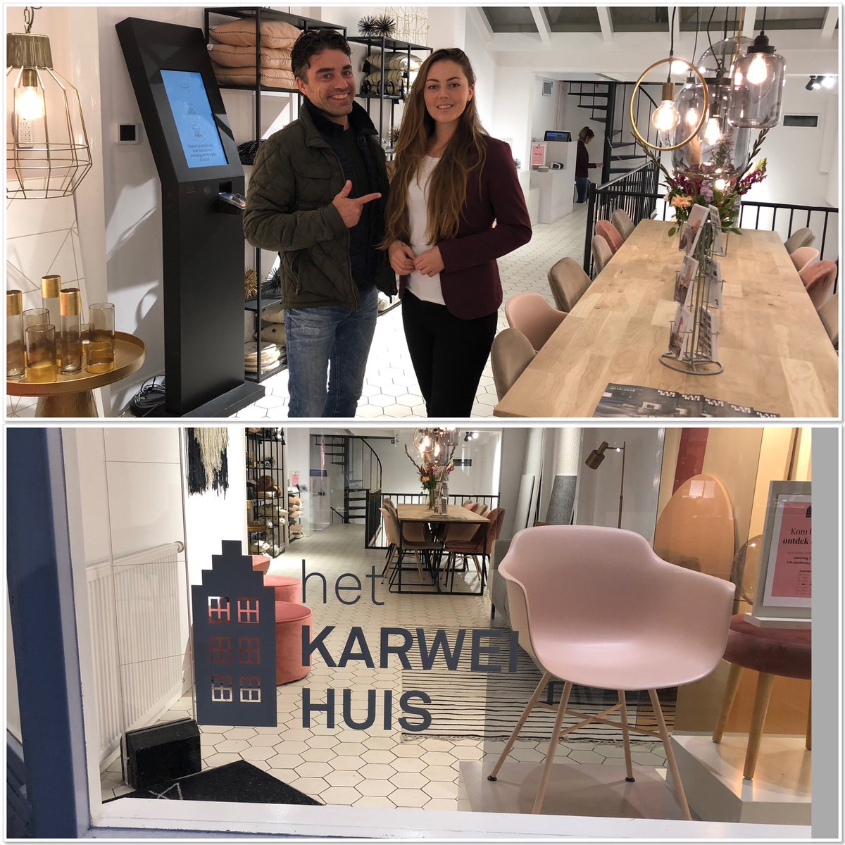 MartinDamen_'s tweet photo. Wekenlang een pop-up store runnen in de negen straatjes...Geen punt voor Kyara 👊 @KARWEI https://t.co/XcW2wm9rt0