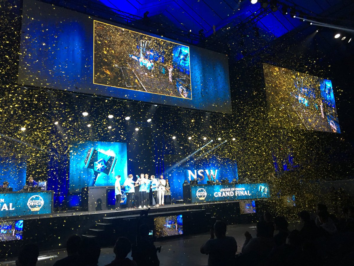 NorthHavenGirl's tweet photo. #LOLOrigin Yay!! Congrats to the NSW team! Very proud of all of you! #NSWWIN #LeagueOfOrigin @AFL @OPL #EsportsAU https://t.co/CkAsaG8OkK