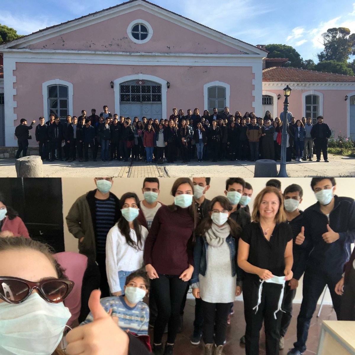 Tıp Fakültesi öğrencilerimizle Sağlık Bakanlığına bağlı Urla Karantina Adasını ziyaret ettik. 19.Yüzyılda yapılan tarihi Taafuzhane binası gezildikten sonra öğrencilerimize el yıkama, maske takma/çıkarma,steril eldiven giyme/çıkarma becerilerine yönelik uygulamalı eğitim verildi.