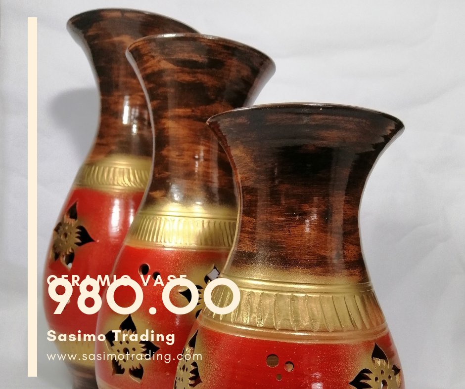 SasimoT's tweet photo. Ceramic Vases
available at Sasimo Trading
Like our Social Media Accounts:
FB Page: https://t.co/Bj95satDeT
Twitter: https://t.co/5jYpFzHnj0
Visit our website https://t.co/MFeRH1no6k
#Pottery #Ceramic #Vase #BeLocal #tatakCamNorte #TatakSasimo #SasimoTrading https://t.co/f2QPnx9Cn4