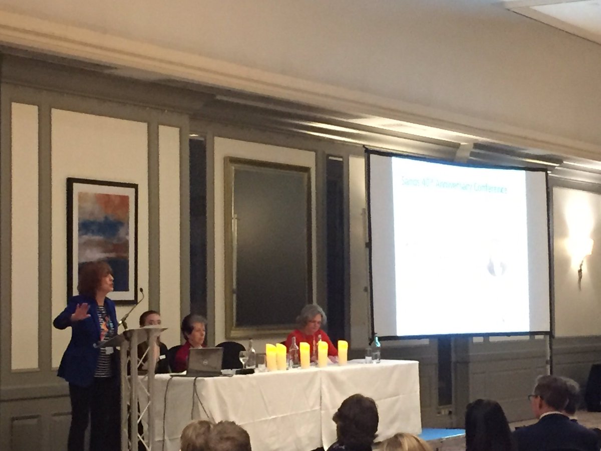 So wonderful to have our founders Hazelanne Lewis and Bel Mooney here today at the #SandsConference 

Some 📢breaking news📢, both have agreed to be our patrons 👏

We thank them so much for their efforts which began all those years ago. 

#Sand40