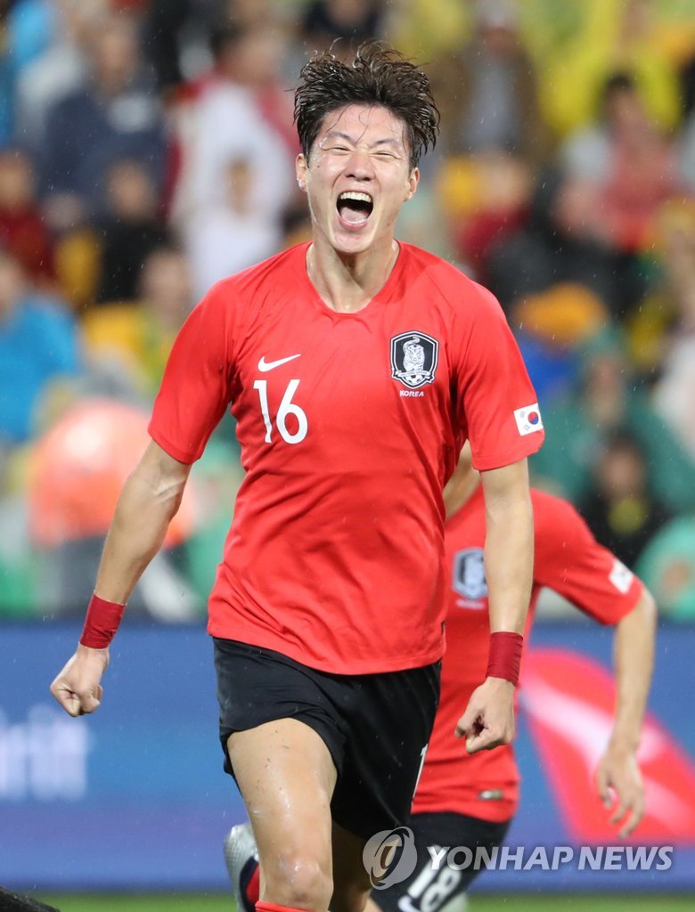 Rio Kleague 韓国代表 韓国 オーストラリア 戦 ファンウィジョ ガンバ大阪 前半21分aマッチ4号ゴール