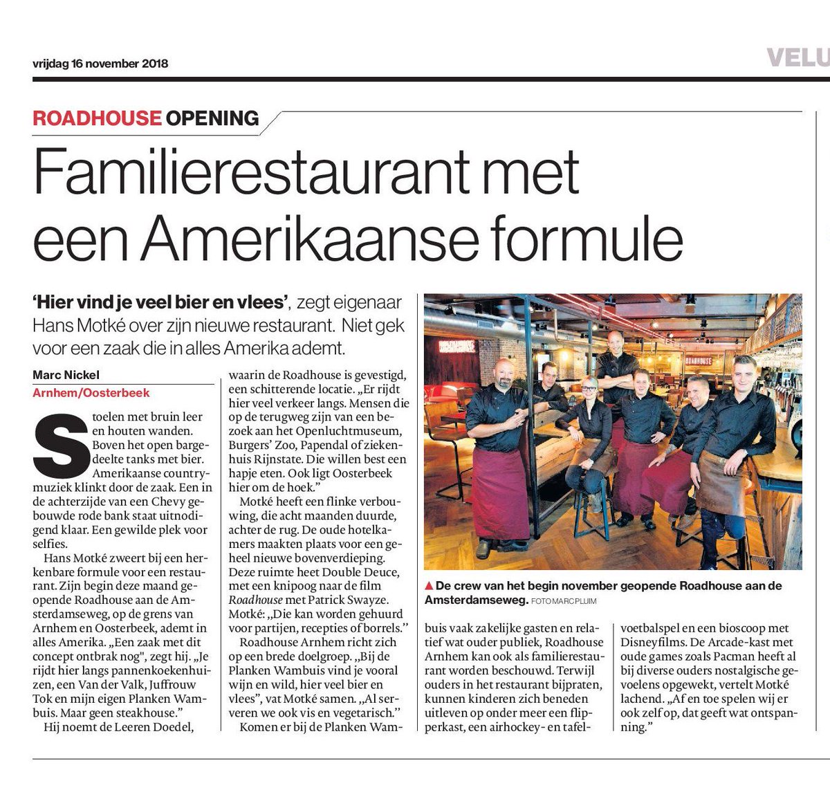 MarcNickel's tweet photo. #Restaurant #RoadhouseArnhem met Amerikaanse formule: vlees, bier en kids basement met tafelvoetbal, bioscoop en Arcadegames als Pacman en Burger King

#DeGelderlander #dgarnhem

https://t.co/TIfCxkX8mj https://t.co/XztodyQCtB