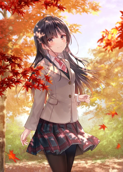 秋惜しむ 