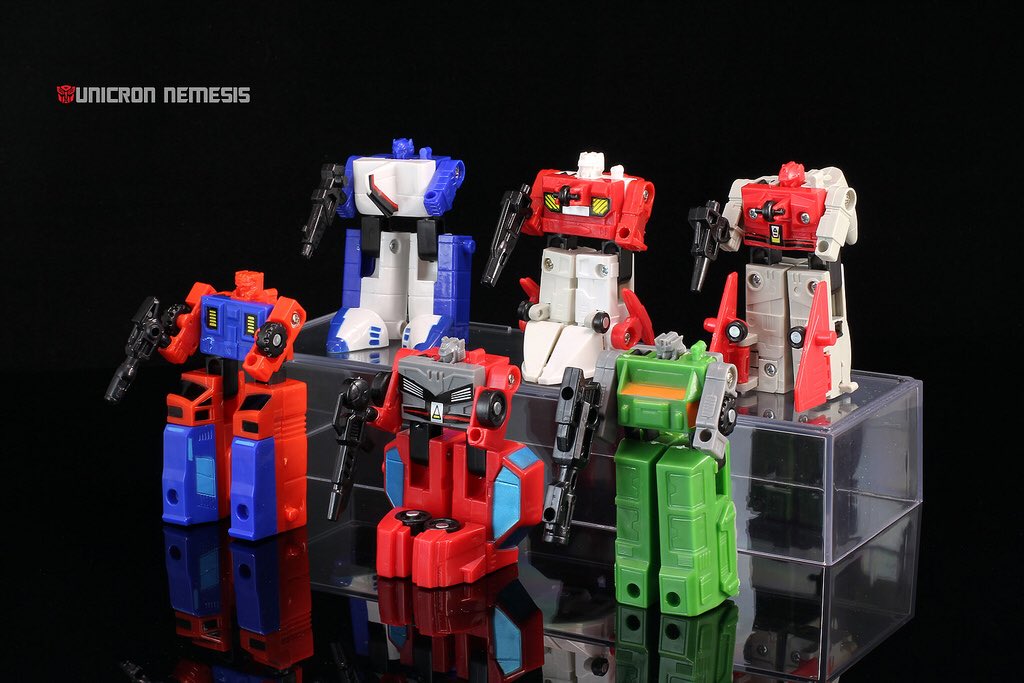 トランスフォーマー DXマイクロマスター ランドクロス マルチ戦隊 全6