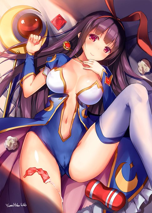 サークル『YumeHikoWeb』様(@hiko_2jin )のC95新刊成人向けイラスト集の表紙を描かせていただきました!!
表紙は健全ですがR18エッチ差分も描いたので何卒!!😊

↓とら&めろんで既に予約開始してるそうです!!
とら:https://t.co/K7g8T4HO6d
めろん:https://t.co/fvSax3y5vw 