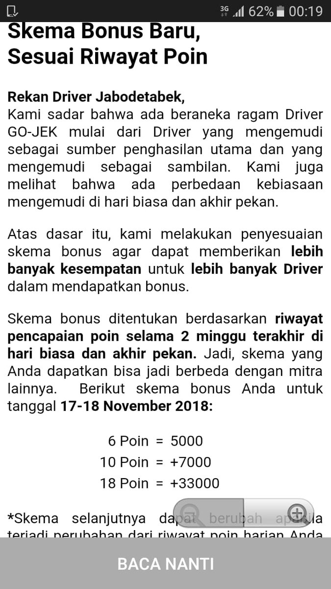 LediKurniawan's tweet photo. Kesewenang-wenangan pemberlakuan tarif yang terlalu murah dilakukan sepihak PT @gojekindonesia, mengakibatkan turunnya kualitas pelayanan dan banyak orderan yg sulit untuk mendapatkan Driver
Cc : @jokowi @kemenhub151 @BudiKaryaS
#SaveDriverGojek 
#TolakTarifMurah
#SalamSatuAspal https://t.co/JR9TIDJXRP