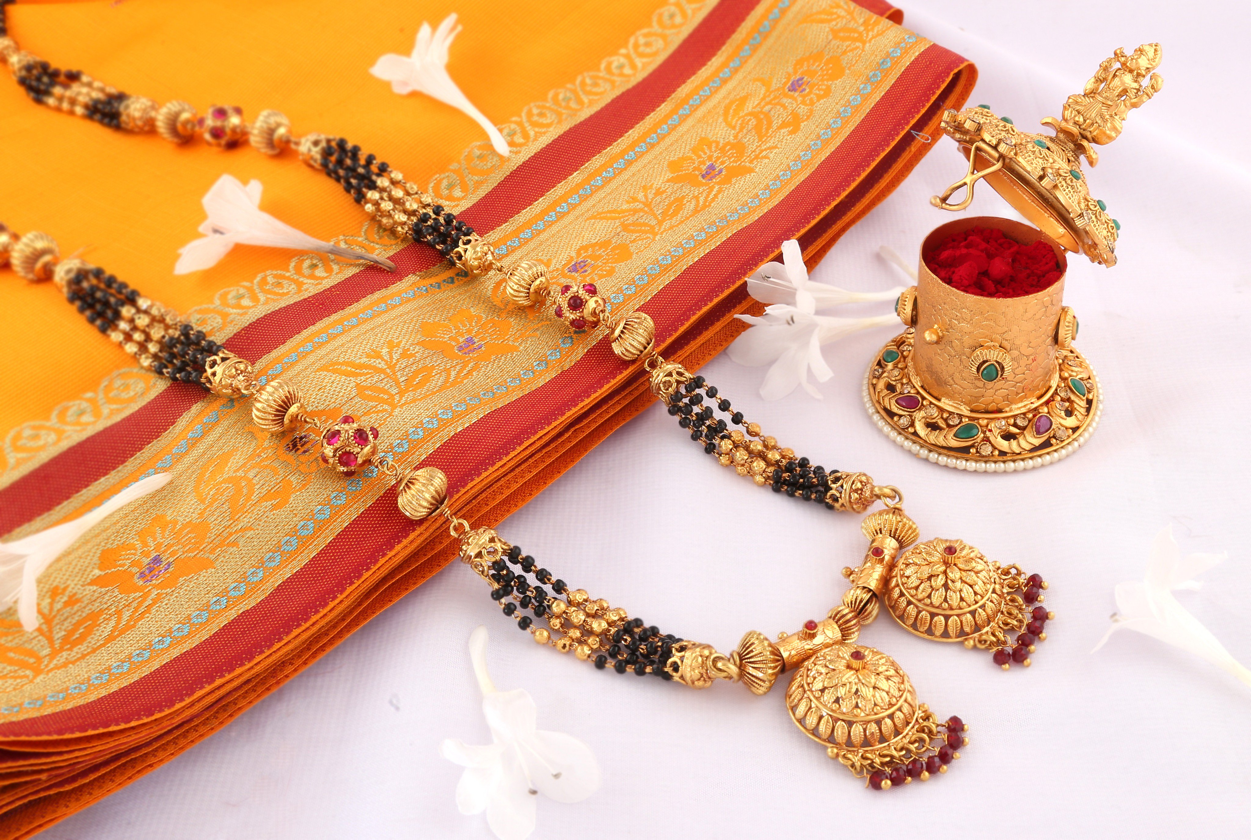 Anuradha art jewellery best sale mangalsutra