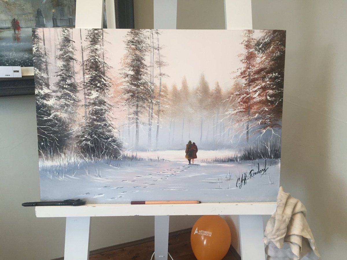 Always generous with his time, it was an honour to have Jeff paint during our recent charity event. Rest in Peace