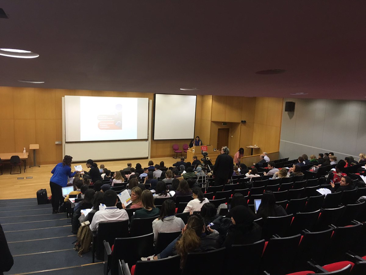 pharmacyHEIs's tweet photo. Lots of Pharmacy students attending today’s Antimicrobial Resistance conference at @KingsCollegeLon. A day of interesting discussions ahead #AntibioticGuardian #abcamr #WAAW2018 https://t.co/8eoKytk5pp