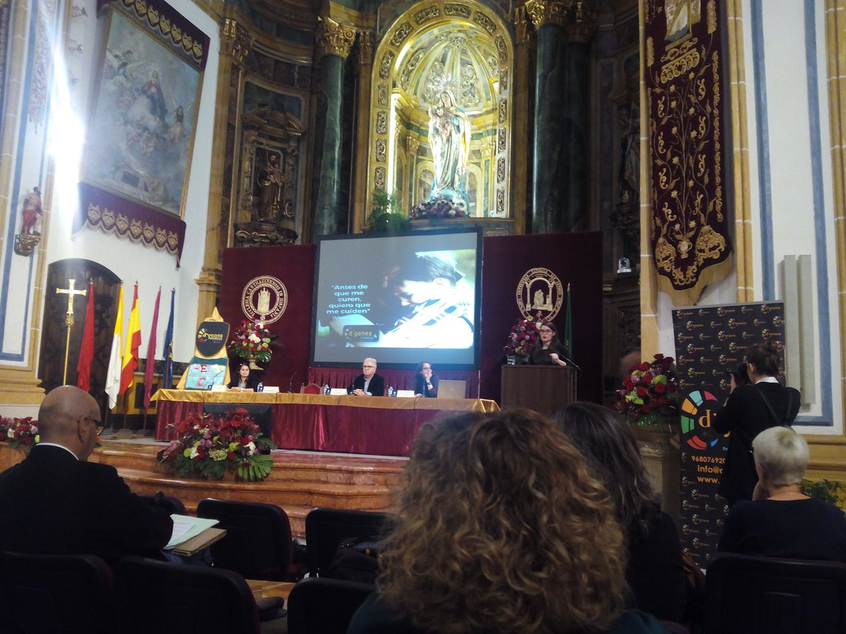 socialsanitari1's tweet photo. Ya estamos en el XI Congreso Internacional de Enfermedades Raras en Murcia @FQuaes @sistemgenomicos @dgenesmurcia #enfermedadesraras https://t.co/D9LOfmUb46