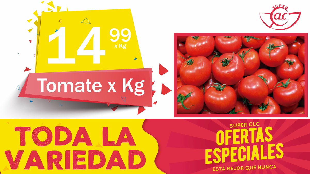 superclcok's tweet photo. Fin de semana largo de #OfertasEspeciales 🍅🍊🍗

 👉 Vigencia desde el 17 al 20/11 #SuperCLC #EstáMejorQueNunca https://t.co/dXSpoBuGbO