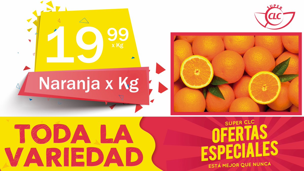superclcok's tweet photo. Fin de semana largo de #OfertasEspeciales 🍅🍊🍗

 👉 Vigencia desde el 17 al 20/11 #SuperCLC #EstáMejorQueNunca https://t.co/dXSpoBuGbO