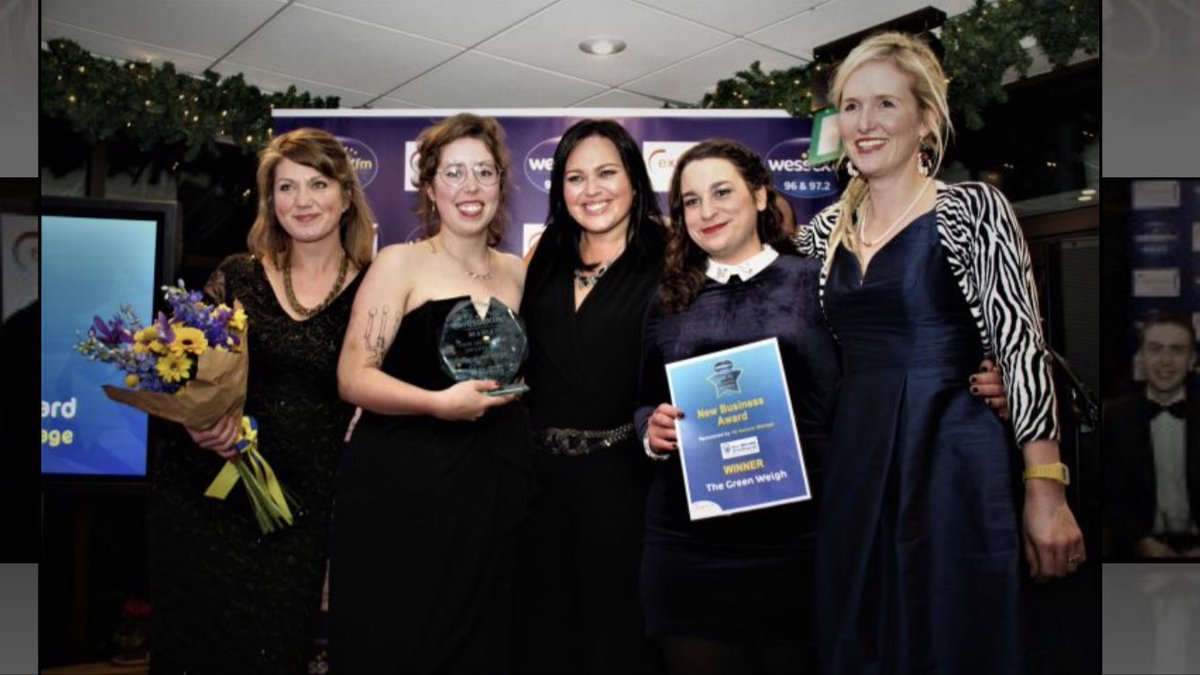 All_Sec_Store's tweet image. Such a fun and inspirational evening at the @WessexFM Local Business Awards. We are thrilled to have been able to pick these ladies from @Green_Weigh as our winners.