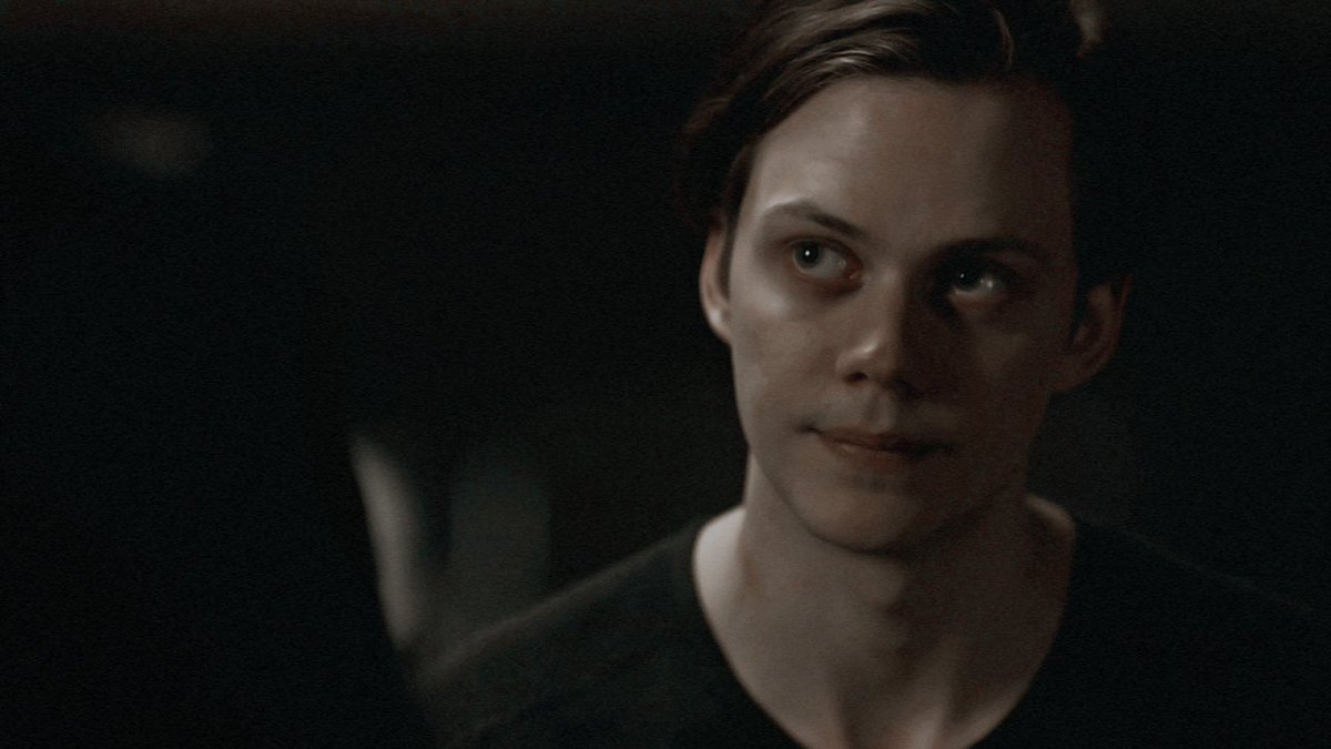 ❝ You picked me up at a bar wearing a little black fuck-me dress. Couldn’t tear your eyes away from me getting my dick sucked, then you followed me home.  ( ... ) Seems pretty fucking straightforward to me. ❞