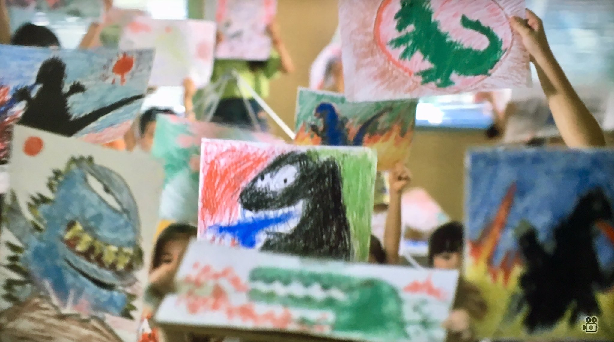 子どもの絵 ゴジラ ゴジラ展