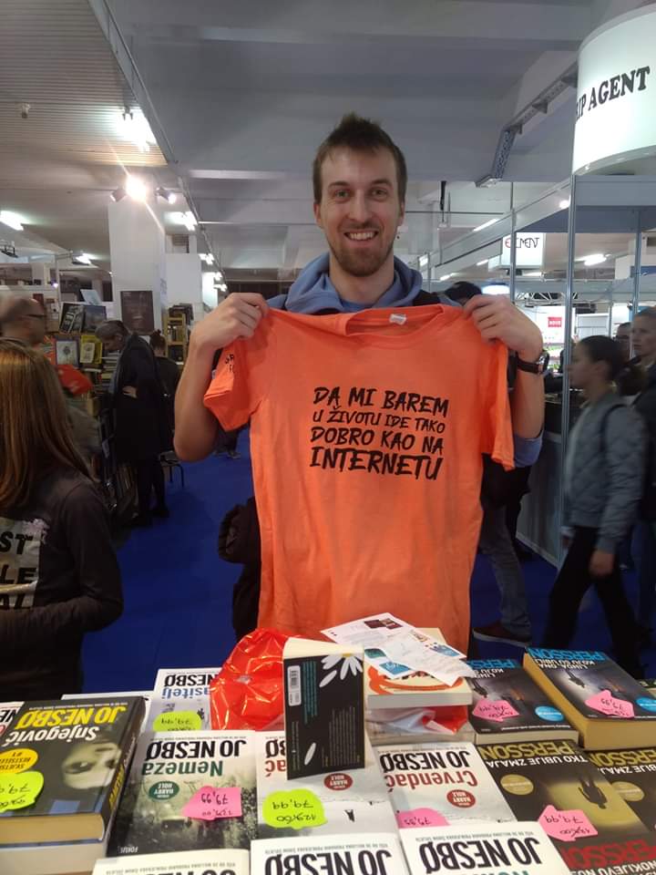 Sretni lovac Elio.
#FokusnaHit #Interliber #Interliber2018