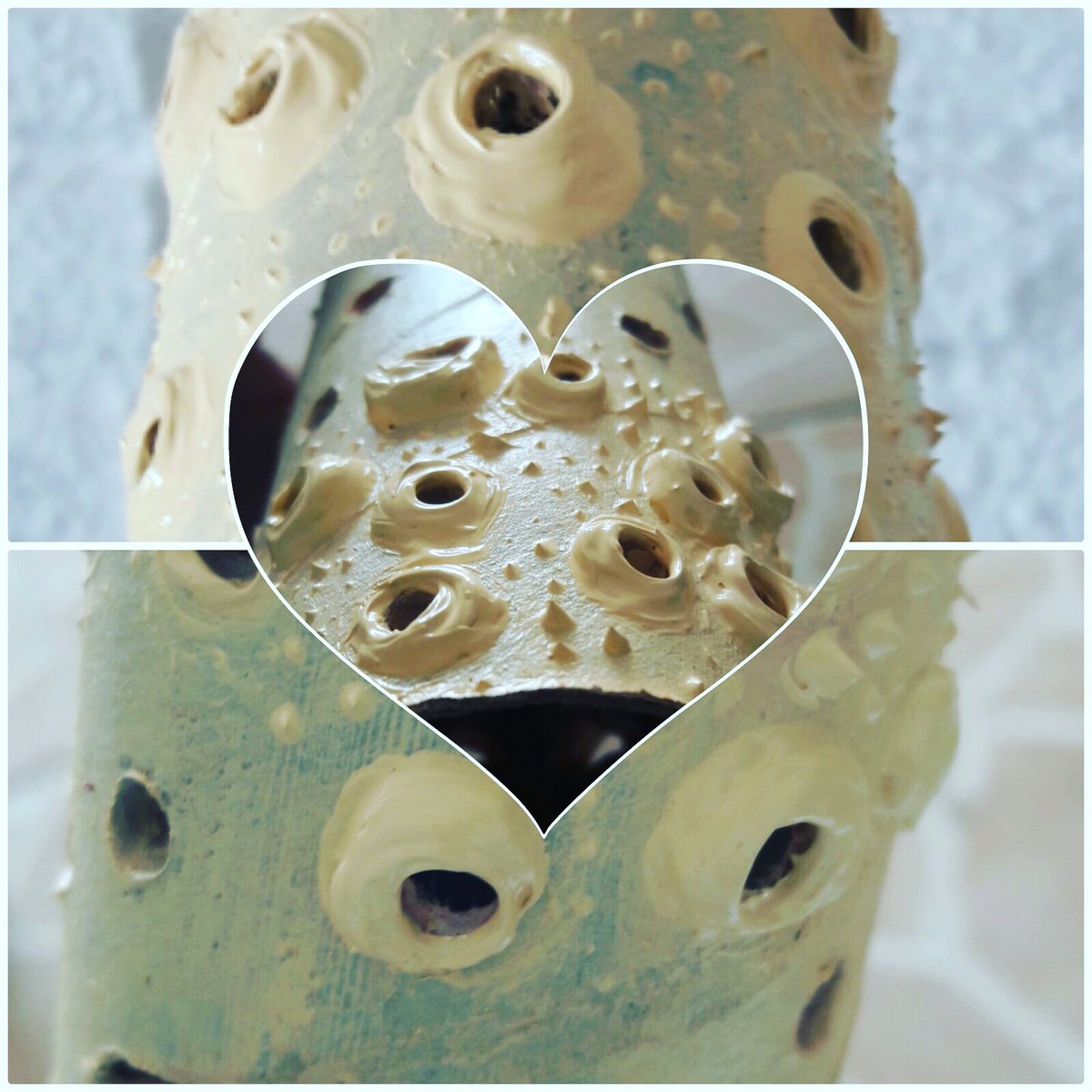 A arte nos tubos....vulcões em erupção. ....#TintaAcrilica. ...#Arte By Cátia Marlova novembro 2018.#Enjoy #Saturday #ArtistaVisual #Mywork