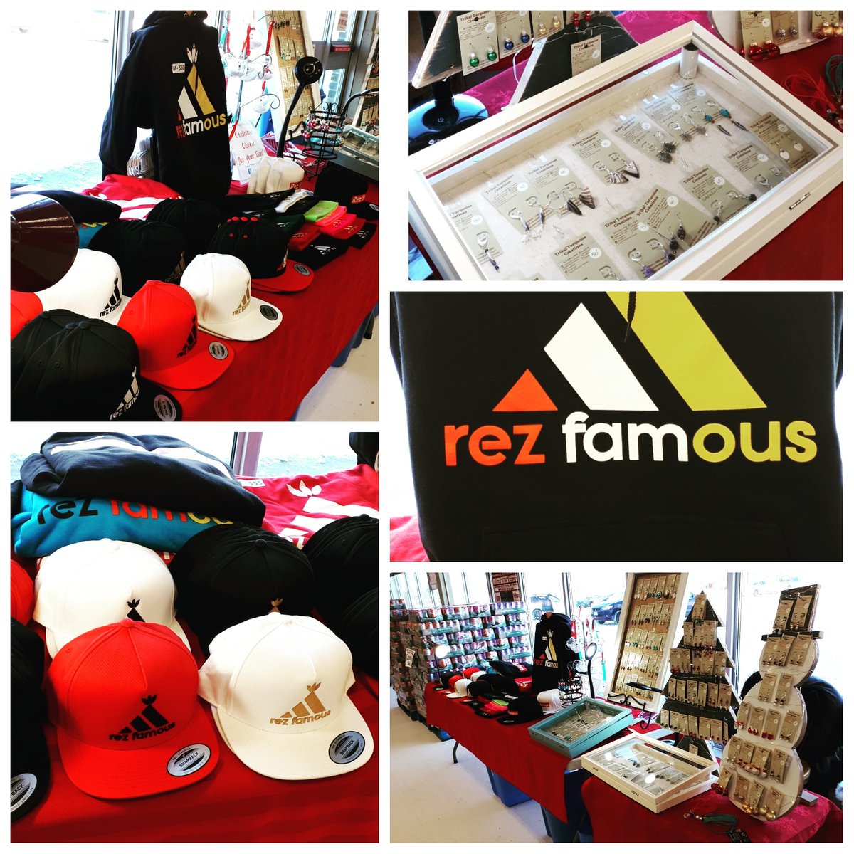 TribalTurquoise's tweet photo. Please Share  🔉 Hello St. Mary's Friends, we are finally setup on the Rez! You can find us at the St. Mary's Supermarket #SMFN #NativeDesigns #RezFamous #TribalTurquoise #Fredericton #NB  
(We take; etansfer, debit tap and credit) https://t.co/NyCRwvRupK