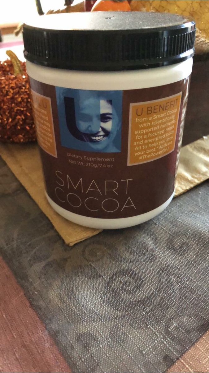 All New Orders between now and Friday November 23 at 8 am will be put in a drawing to for a 30 day supply of smart cocoa!  On me!!  That can’t be beat! Message me and I’ll send you my link!