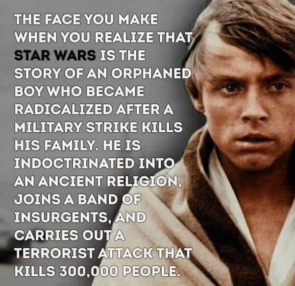 TheFTProphet's tweet photo. #SaturdayMotivation #religion #StarWars #TheForce #christianity #atheists https://t.co/Db1IGm5yXA